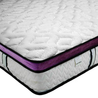 Thumbnail for Laura Hill Mattress Queen Size Euro Top Pocket Spring Natural Latex Foam Bed