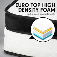 Thumbnail for Laura Hill King Mattress Bed Size Euro Top 5 Zone Spring Foam 32cm Bedding Pocket