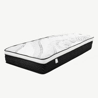 Thumbnail for Laura Hill Double Mattress Bed Size Euro Top Topper 5 Zone Spring Foam 32cm