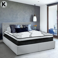 Thumbnail for Laura Hill King Single Double Mattress Bed Size Euro Top 5 Zone Spring Foam 32cm