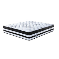 Thumbnail for Laura Hill King Mattress Bed Size Euro Top 5 Zone Spring Foam 34cm Bedding