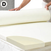 Thumbnail for Laura Hill High Density Mattress Foam Topper 5cm - Double