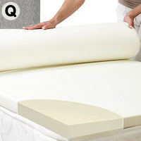 Thumbnail for Laura Hill High Density Mattress Foam Topper 7cm - Queen