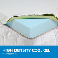 Thumbnail for Laura Hill Cool Gel Memory Foam Mattress Topper - Queen