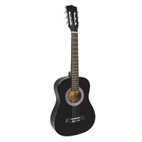 Thumbnail for Karrera 34in Acoustic Children Wooden Guitar - Black