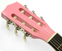 Thumbnail for Karrera 34in Acoustic Wooden Childrens Guitar - Pink