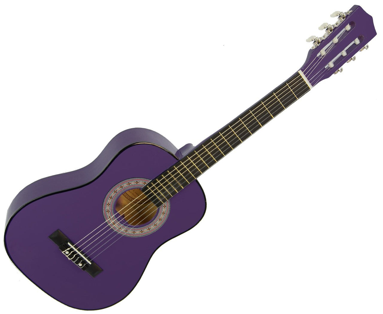 Karrera 34in Acoustic Children no cut Guitar - Purple