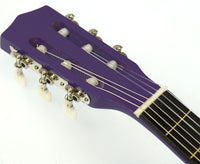 Thumbnail for Karrera 34in Acoustic Children no cut Guitar - Purple