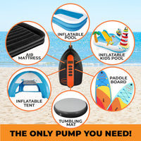 Thumbnail for Kahuna Portable Electric Air Pump 12V for Inflatable Paddle Boards