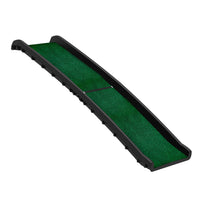 Thumbnail for Furtastic Foldable Plastic Dog Ramp with Synthetic Grass