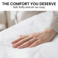 Thumbnail for Laura Hill 800GSM Microfibre Bamboo Quilt Comforter Doona - Queen