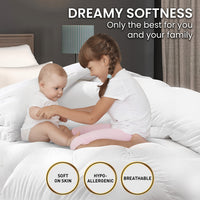 Thumbnail for Laura Hill 700GSM Goose Down Feather Comforter Doona - Super King