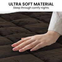 Thumbnail for Laura Hill 500GSM Faux Mink Quilt Comforter - Super King