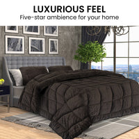 Thumbnail for Laura Hill 500GSM Faux Mink Quilt Comforter - Super King