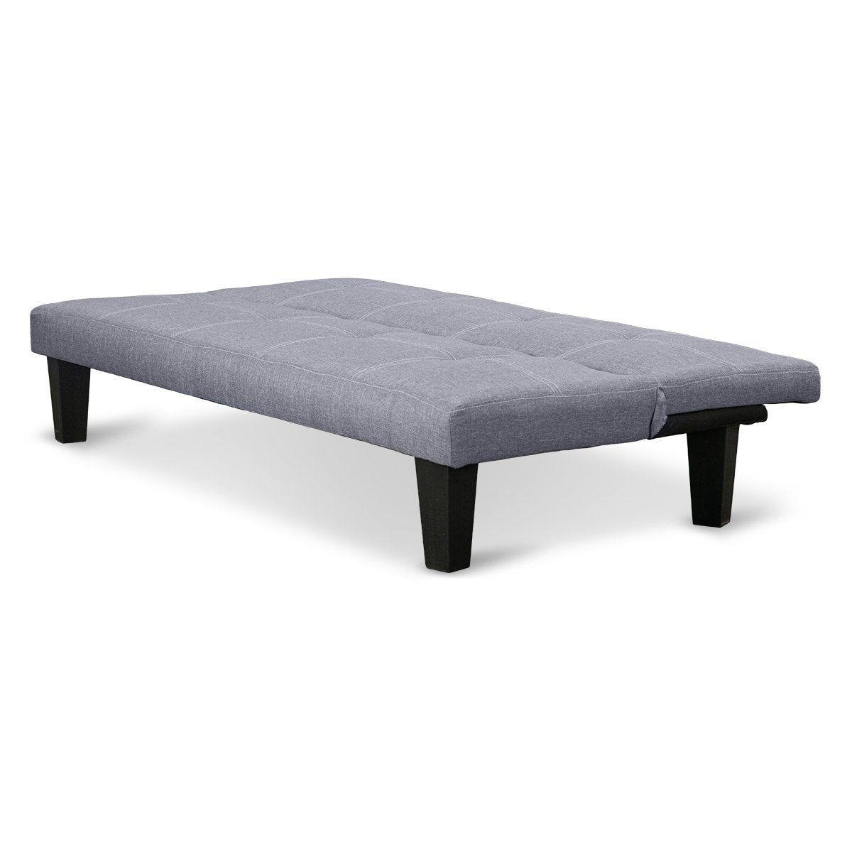 Sarantino Sofa Bed Lounge Couch Futon Furniture Seat Adjustable Suite Dark Grey