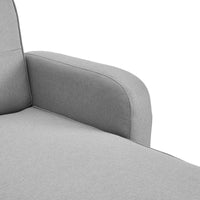 Thumbnail for Sarantino 3-Seater Corner Sofa Bed with Chaise Lounge - Light Grey