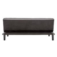 Thumbnail for Sarantino 3 Seater Modular Faux Linen Fabric Sofa Bed Couch -Dark Grey