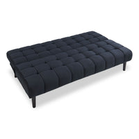 Thumbnail for Sarantino Faux Suede Fabric Sofa Bed Furniture Lounge Seat Black