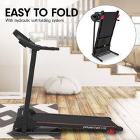 Thumbnail for Powertrain K100 Electric Treadmill Foldable Home Gym Cardio