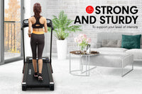 Thumbnail for Powertrain V30 Foldable Treadmill Manual Incline Home Gym Cardio