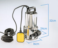 Thumbnail for HydroActive 1100w Submersible Dirty Water Garden Irrigation Drain Electric Tank Pump 250l/m