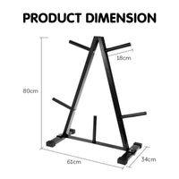 Thumbnail for Powertrain Weight Plates Storage Home Gym Rack