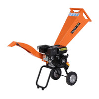 Thumbnail for Ducar 7hp Wood Chipper Shredder Mulcher Grinder Petrol Orange