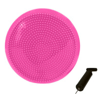 Thumbnail for Powertrain Yoga Stability Disc Home Gym Pilates Balance Trainer - Pink