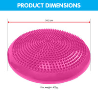 Thumbnail for Powertrain Yoga Stability Disc Home Gym Pilates Balance Trainer - Pink