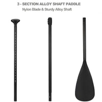 Thumbnail for Alloy Adjustable 2-part SUP Paddle Stand Up Paddle Board Edge Guard 160-215cm Single