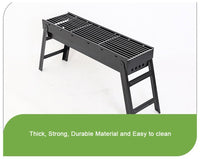 Thumbnail for Foldable Portable BBQ Charcoal Grill Barbecue Camping Hibachi Picnic