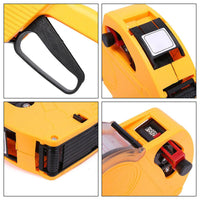 Thumbnail for Price Tag Gun Labeller Pricing with 2 Rolls Labels and Inks Roller Machine Kit Yellow