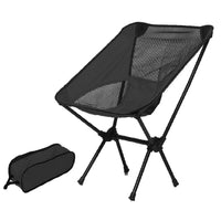 Thumbnail for Ultralight Aluminum Alloy Folding Camping Camp Chair Outdoor Hiking Patio Backpacking Orange