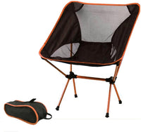 Thumbnail for Ultralight Aluminum Alloy Folding Camping Camp Chair Outdoor Hiking Patio Backpacking Orange