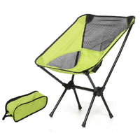 Thumbnail for Ultralight Aluminum Alloy Folding Camping Camp Chair Outdoor Hiking Patio Backpacking Orange