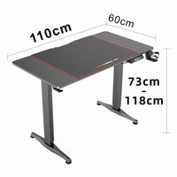 Thumbnail for Gaming Standing Desk Home Office Lift Electric Height Adjustable Sit To Stand Motorized Standing Desk 1160