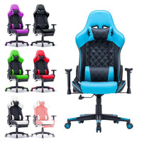 Thumbnail for Gaming Chair Ergonomic Racing chair 165° Reclining Gaming Seat 3D Armrest Footrest Red Black