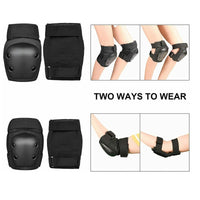 Thumbnail for Scooter Protective Gear with Knee Elbow Pads Wrist Guards Helmet for Kids/Teens/Adult Large