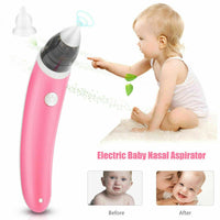 Thumbnail for Baby Nasal Aspirator Electric Safe Hygienic Nose Cleaner Snot Sucker For baby (Red)