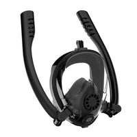 Thumbnail for Snorkel Mask Full Face Diving Mask Snorkel Swim Goggles 180° View Anti Fog Small