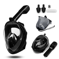 Thumbnail for Full Face Diving Seaview Snorkel Snorkeling Mask Swimming Goggles for GoPro AU S M