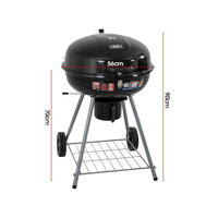 Thumbnail for Outdoor BBQ Smoker Portable Charcoal Roaster