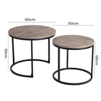 Thumbnail for Stack&Style Nesting Coffee Table