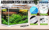 Thumbnail for Dynamic Power Aquarium Fish Tank 39L Starfire Glass