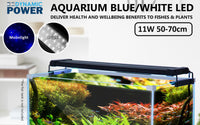 Thumbnail for Dynamic Power 11W Aquarium Blue White LED Light for Tank 50-70cm