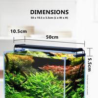 Thumbnail for Dynamic Power 11W Aquarium Blue White LED Light for Tank 50-70cm