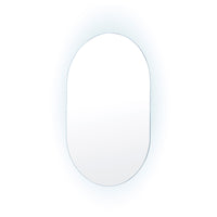 Thumbnail for La Bella LED Wall Mirror Oval Touch Anti-Fog Makeup Decor Bathroom Vanity 50 x 75cm