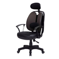 Thumbnail for Korean Grey Office Chair Ergonomic SUPERB