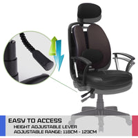 Thumbnail for Korean Grey Office Chair Ergonomic SUPERB