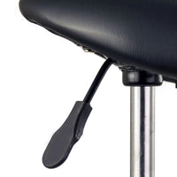 Thumbnail for Forever Beauty Black Salon Barber Stool Swivel Saddle Type